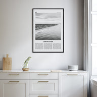 Asbury Park Travel B&W Poster