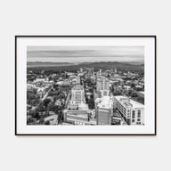 Asheville Landscape B&W Poster