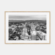 Asheville Landscape B&W Poster