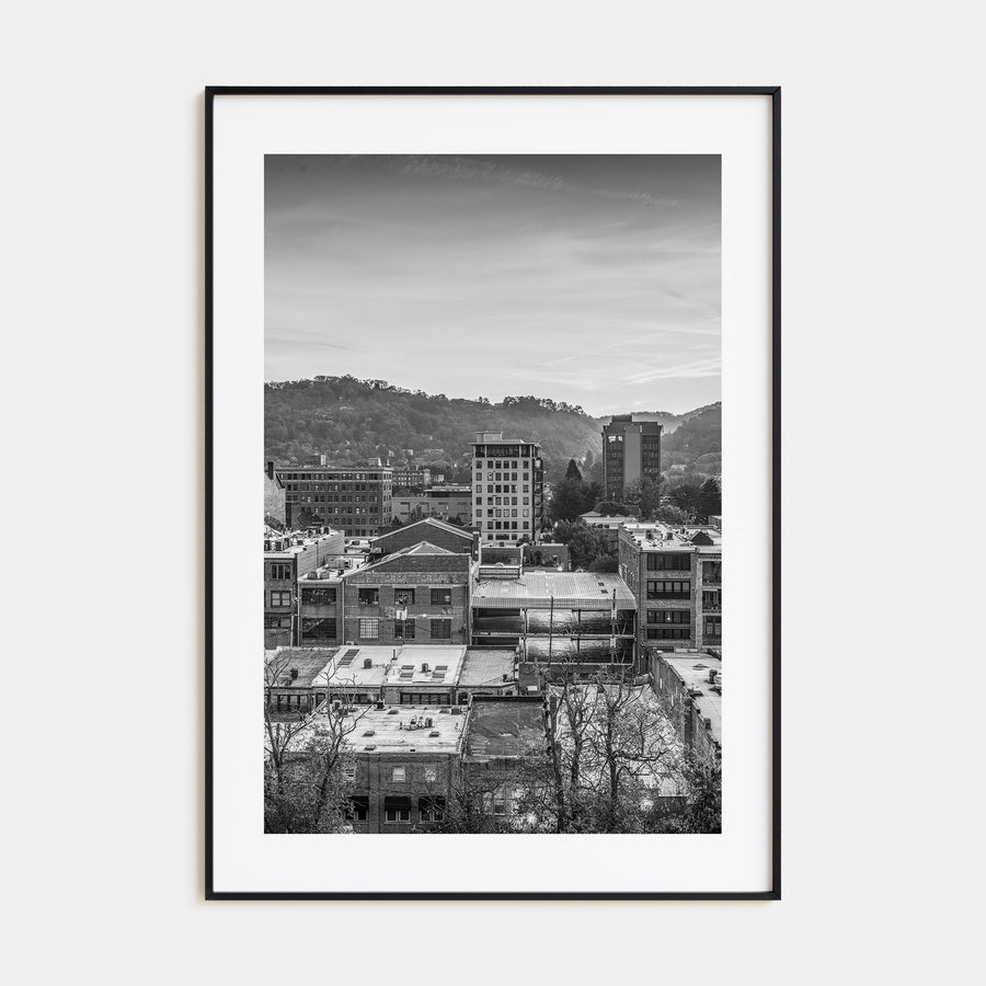 Asheville Photo B&W Poster