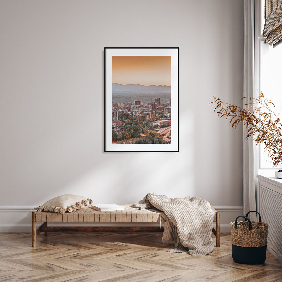 Asheville Photo Color No 1 Poster