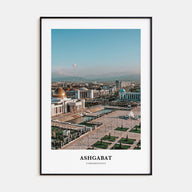 Ashgabat Portrait Color Poster