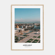 Ashgabat Portrait Color Poster