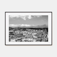 Asmara Landscape B&W Poster