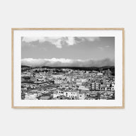 Asmara Landscape B&W Poster