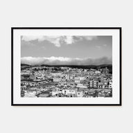 Asmara Landscape B&W Poster