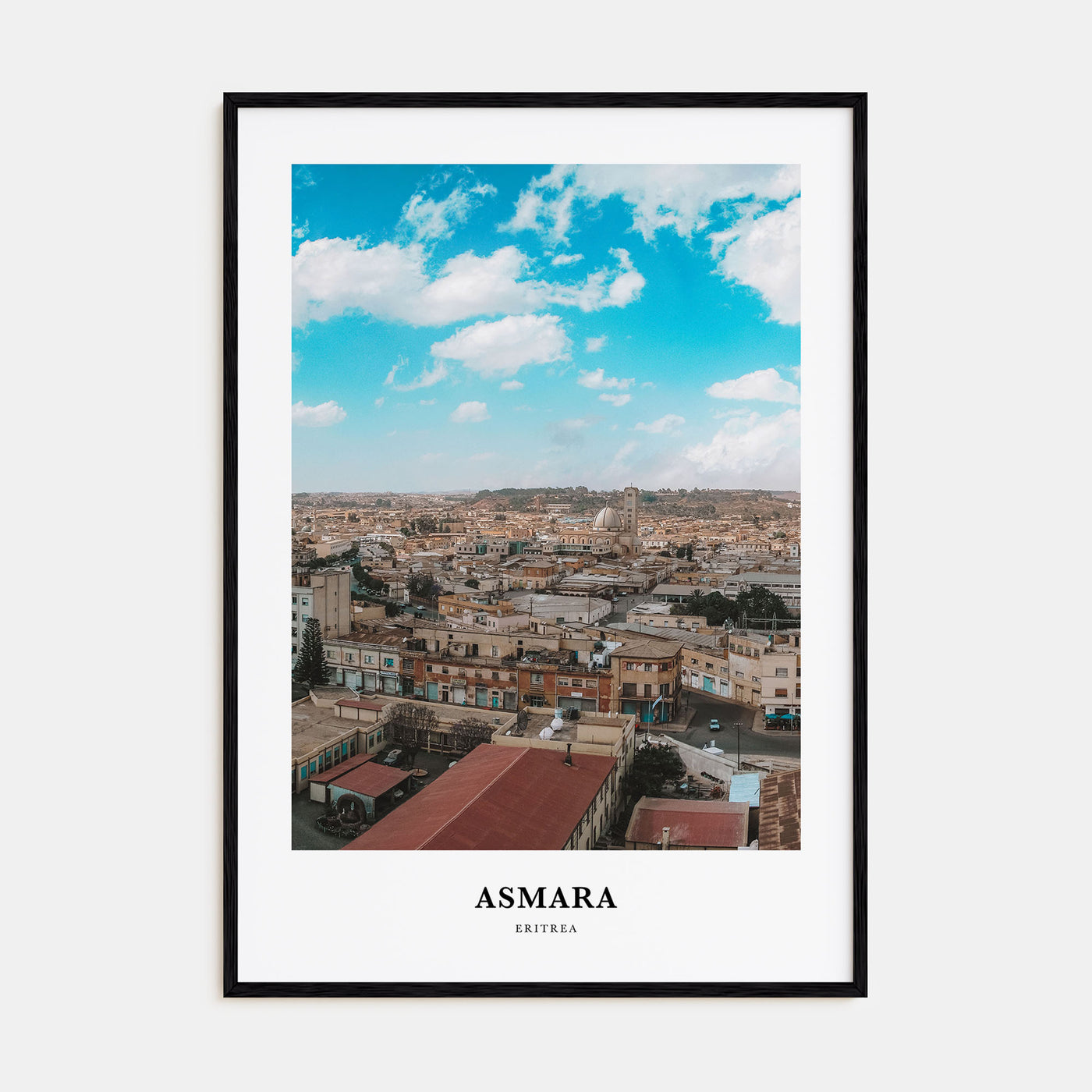 Asmara Portrait Color No 1 Poster
