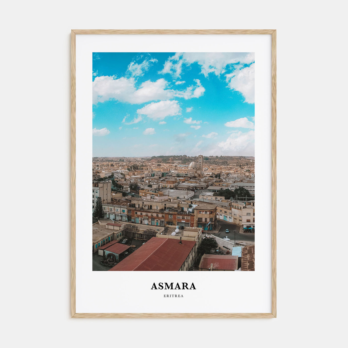 Asmara Portrait Color No 1 Poster