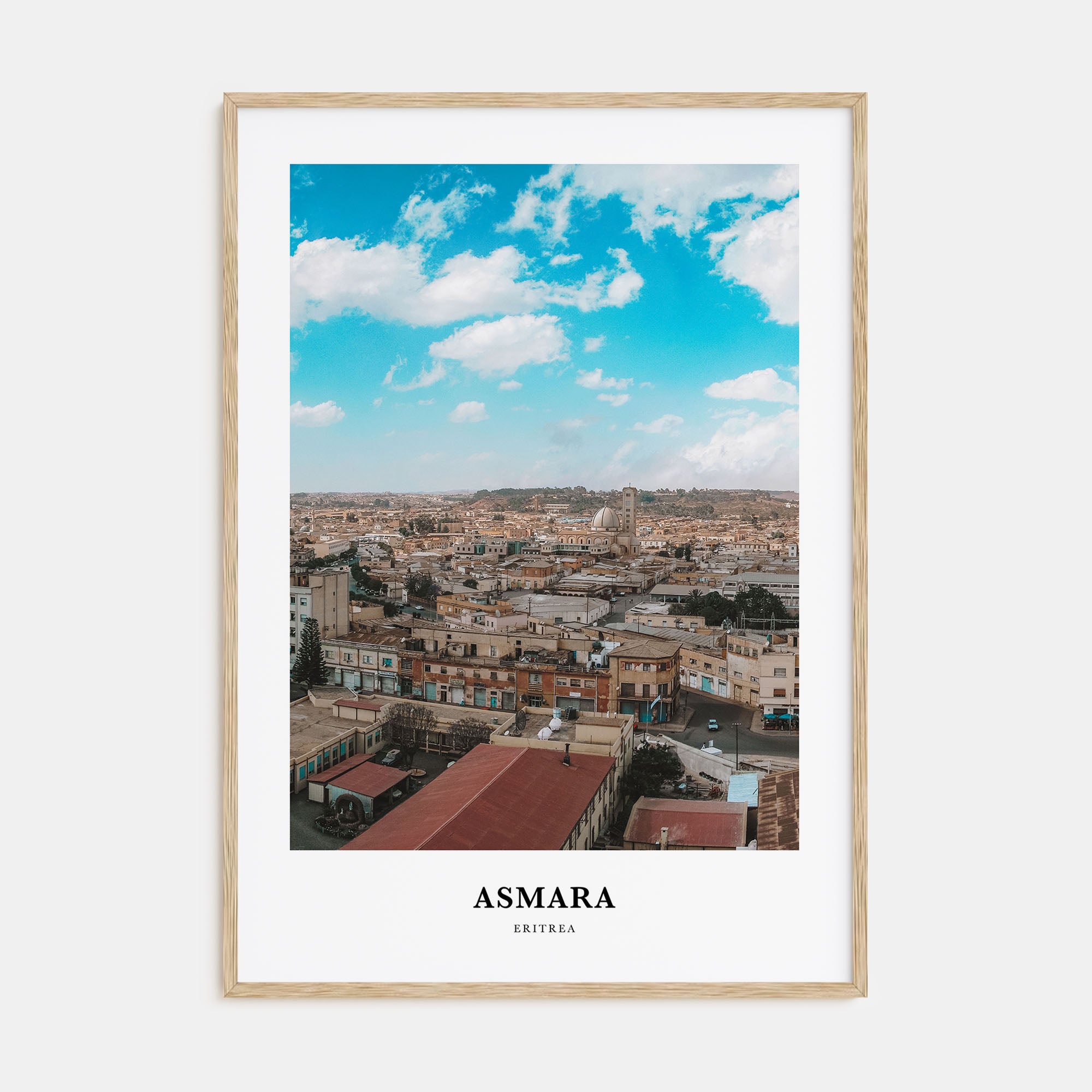 Asmara Portrait Color No 1 Poster