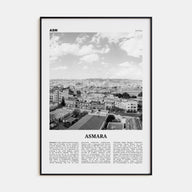 Asmara Travel B&W Poster