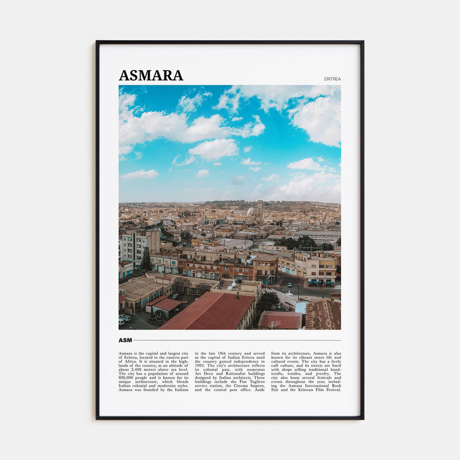 Asmara Travel Color No 1 Poster