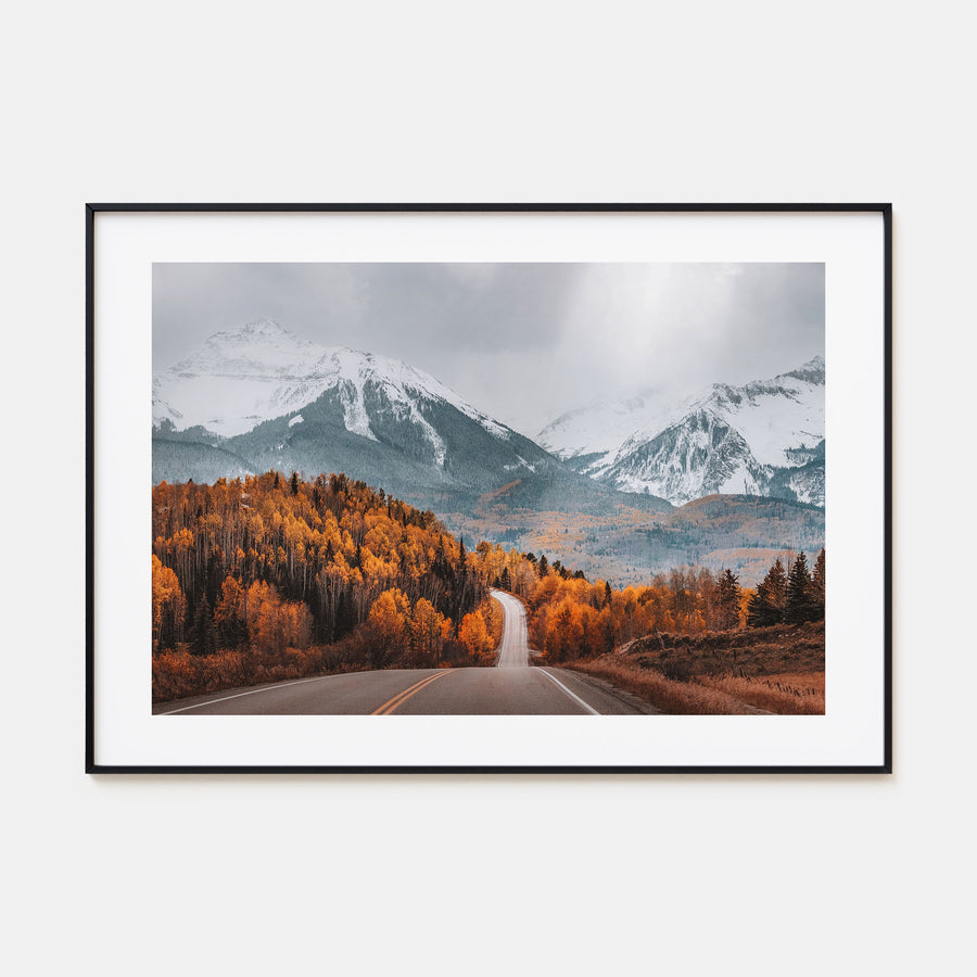 Aspen Landscape Color Poster