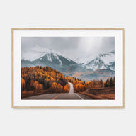 Aspen Landscape Color Poster