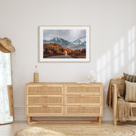 Aspen Landscape Color Poster