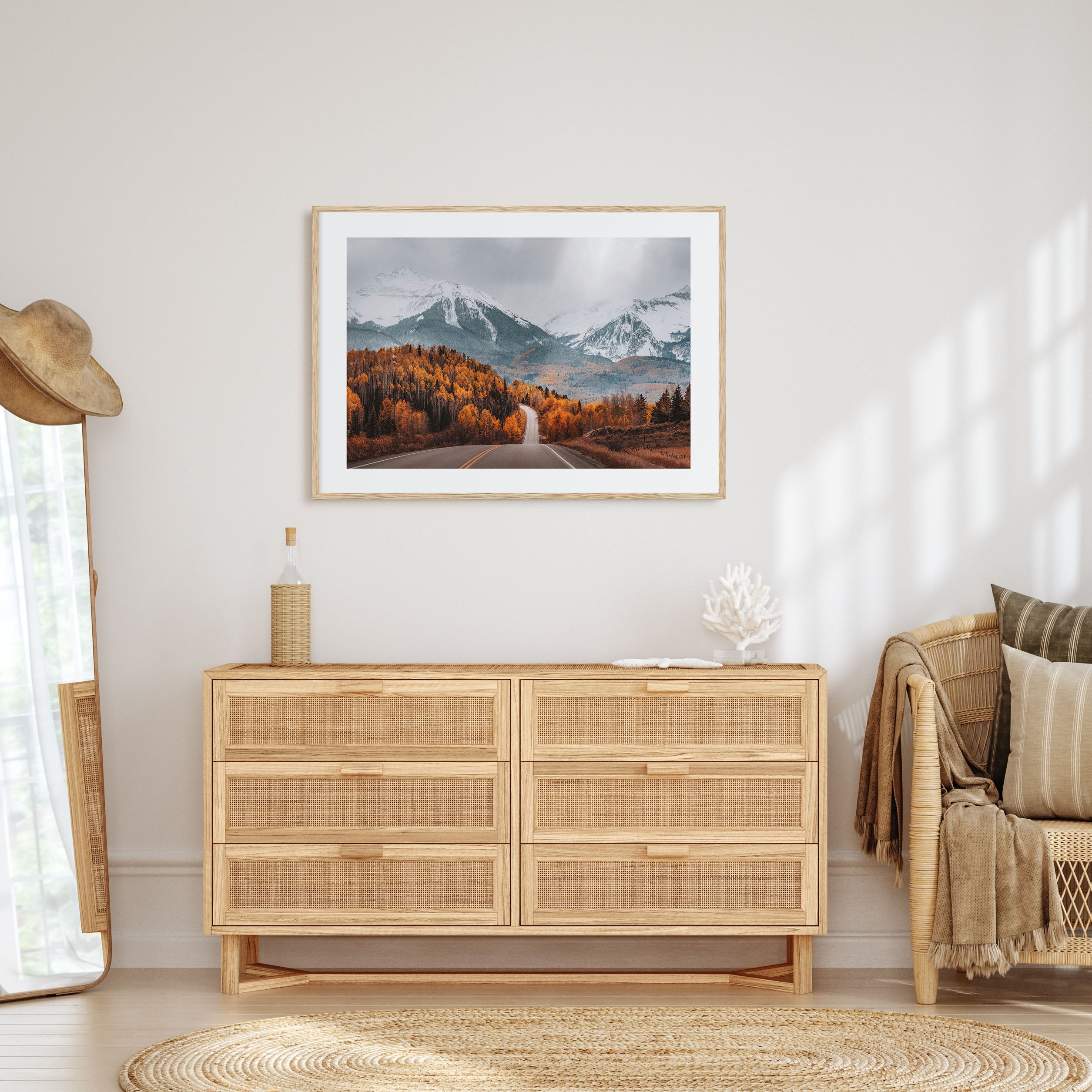 Aspen Landscape Color Poster