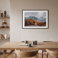 Aspen Landscape Color Poster