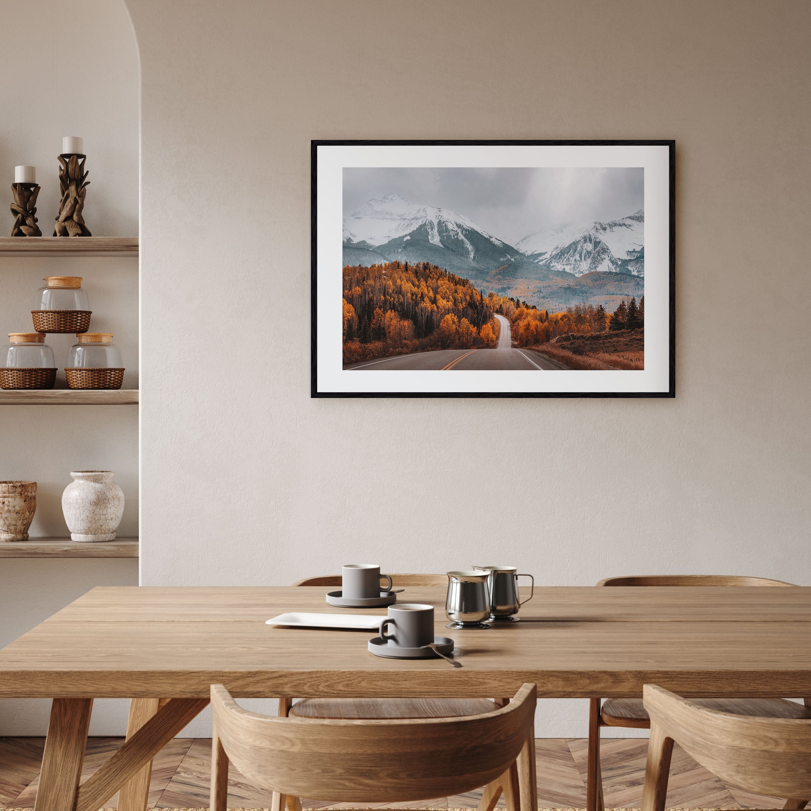 Aspen Landscape Color Poster