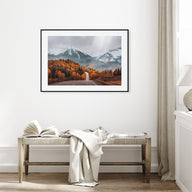 Aspen Landscape Color Poster