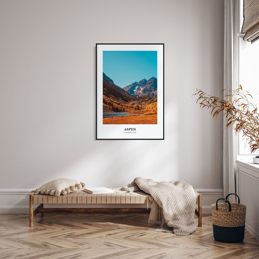 Aspen Portrait Color Poster