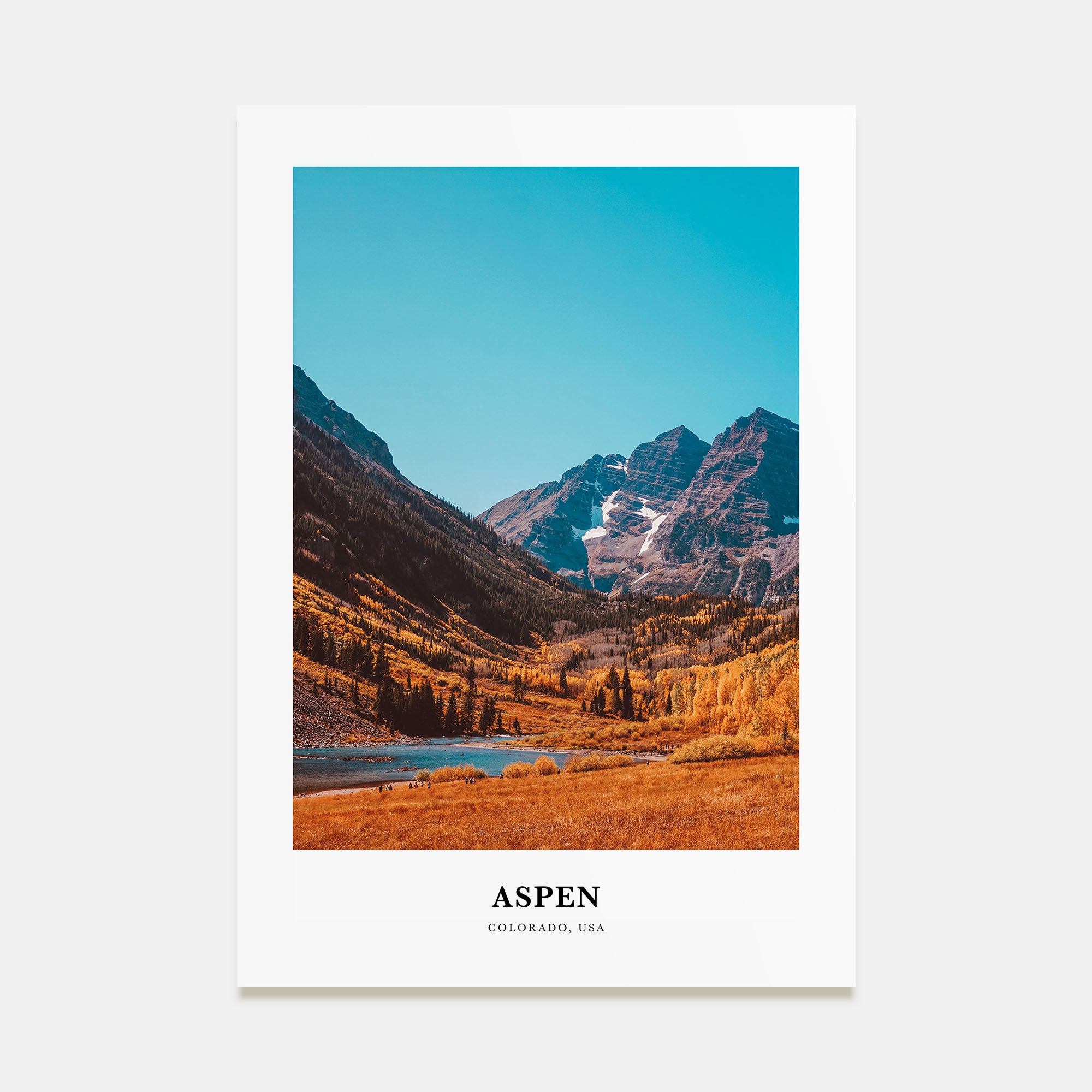 Aspen Portrait Color Poster