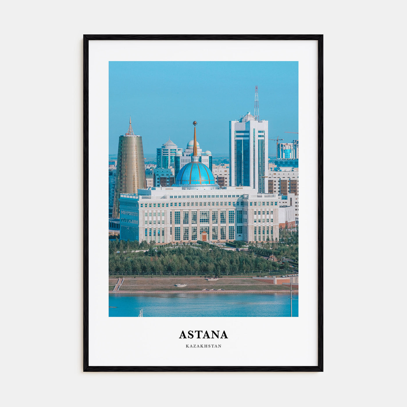 Astana Portrait Color Poster