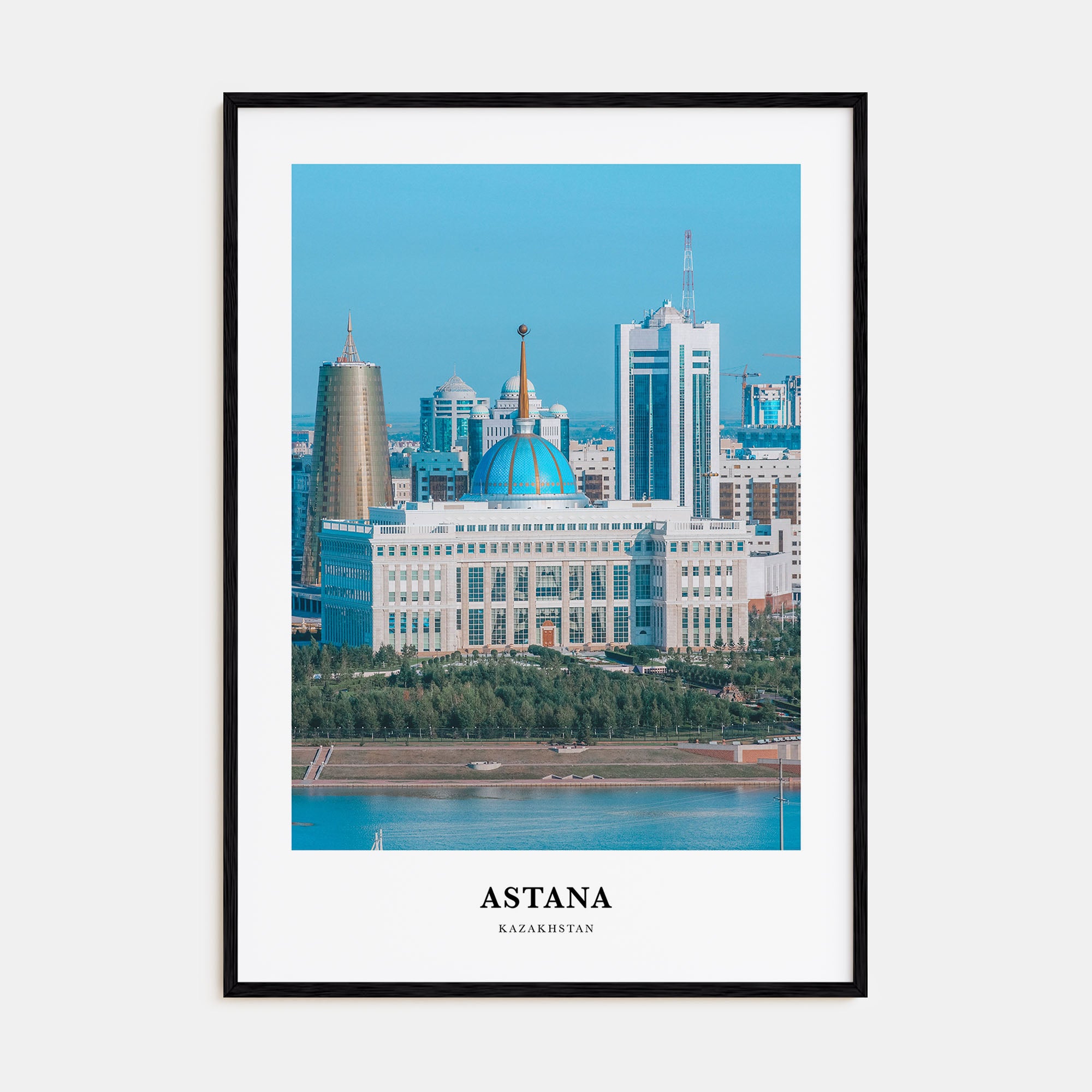 Astana Portrait Color Poster
