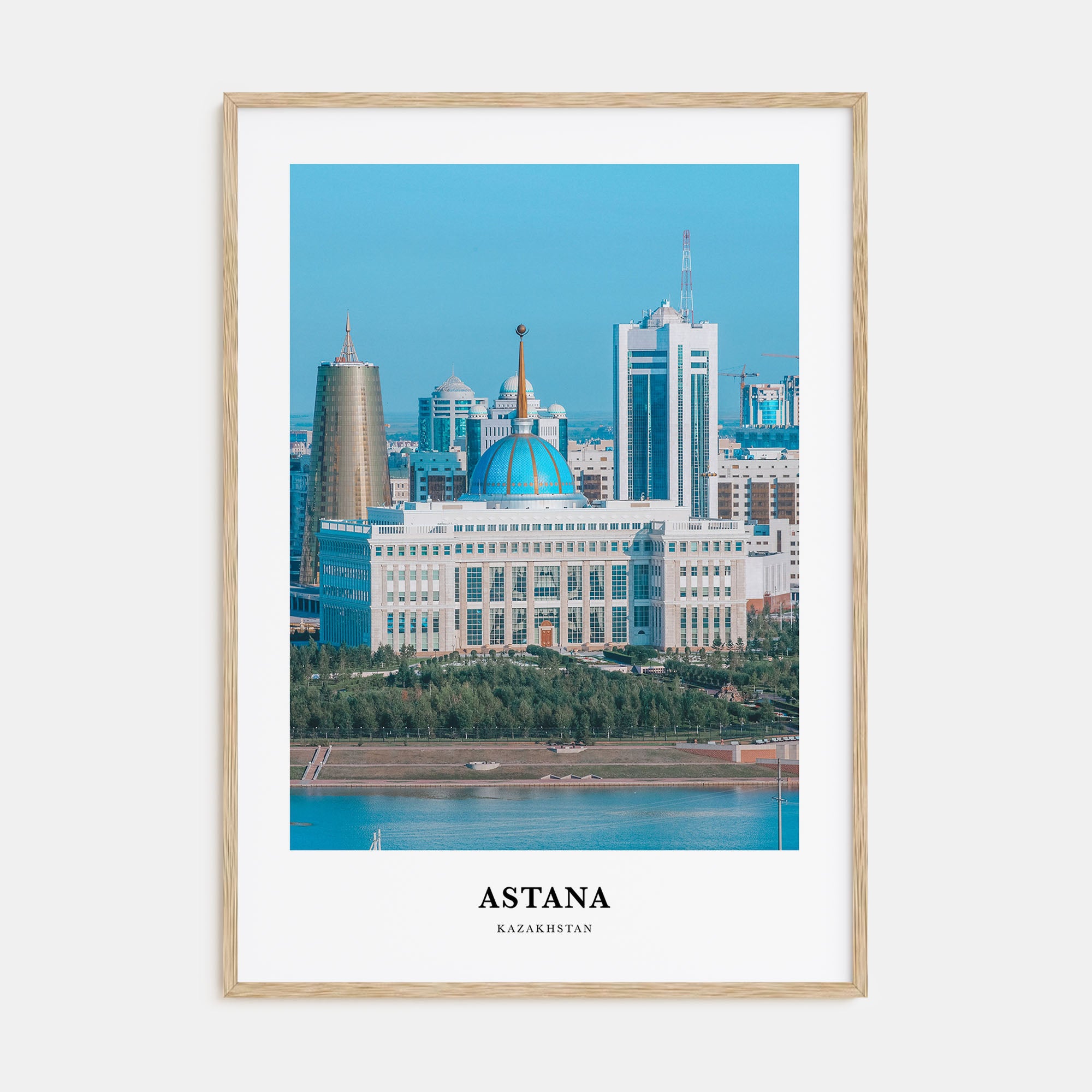 Astana Portrait Color Poster