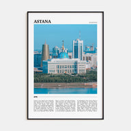 Astana Travel Color Poster