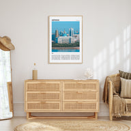 Astana Travel Color Poster