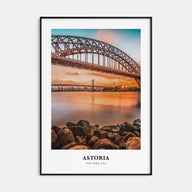 Astoria, New York Portrait Color Poster