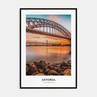 Astoria, New York Portrait Color Poster