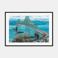 Astoria, Oregon Landscape Color Poster