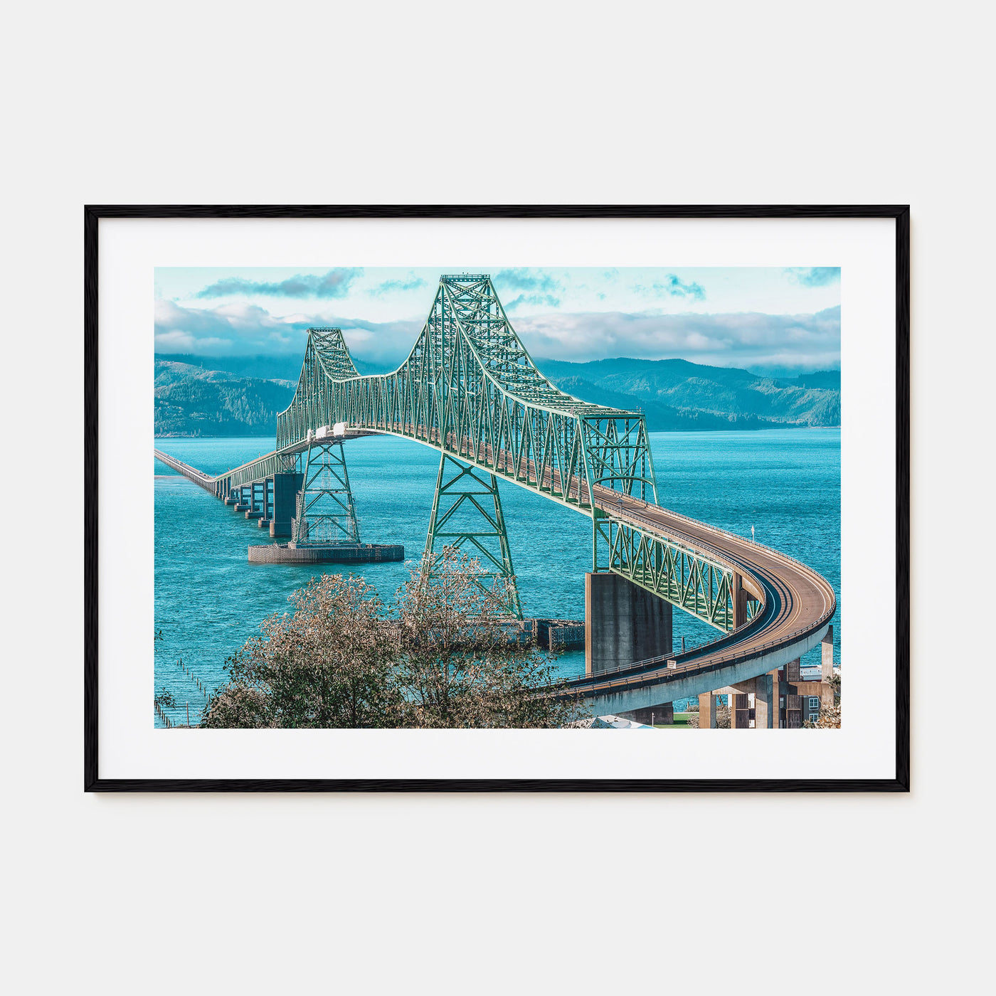 Astoria, Oregon Landscape Color Poster