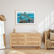 Astoria, Oregon Landscape Color Poster