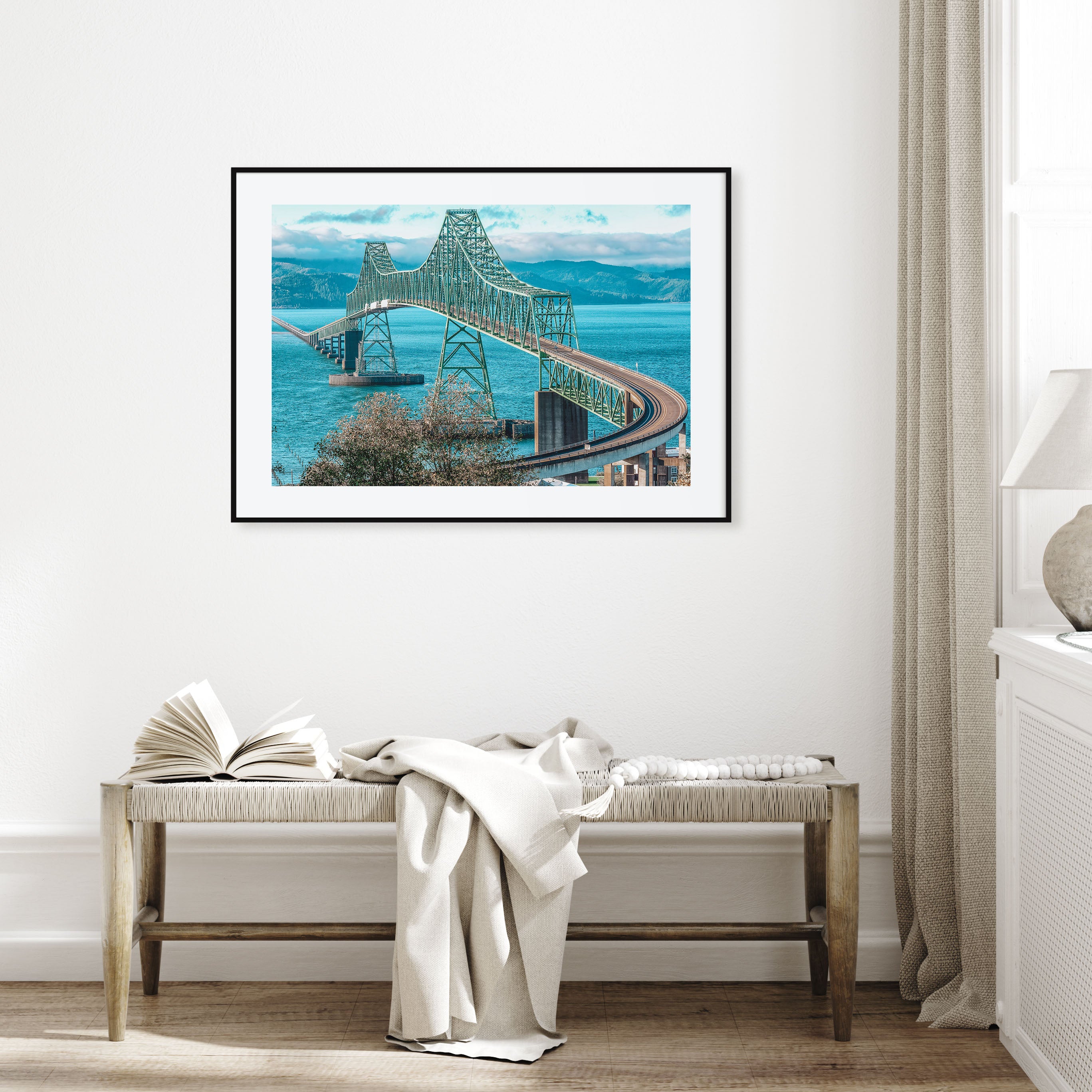 Astoria, Oregon Landscape Color Poster