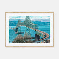Astoria, Oregon Landscape Color Poster