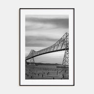 Astoria, Oregon Photo B&W No 1 Poster