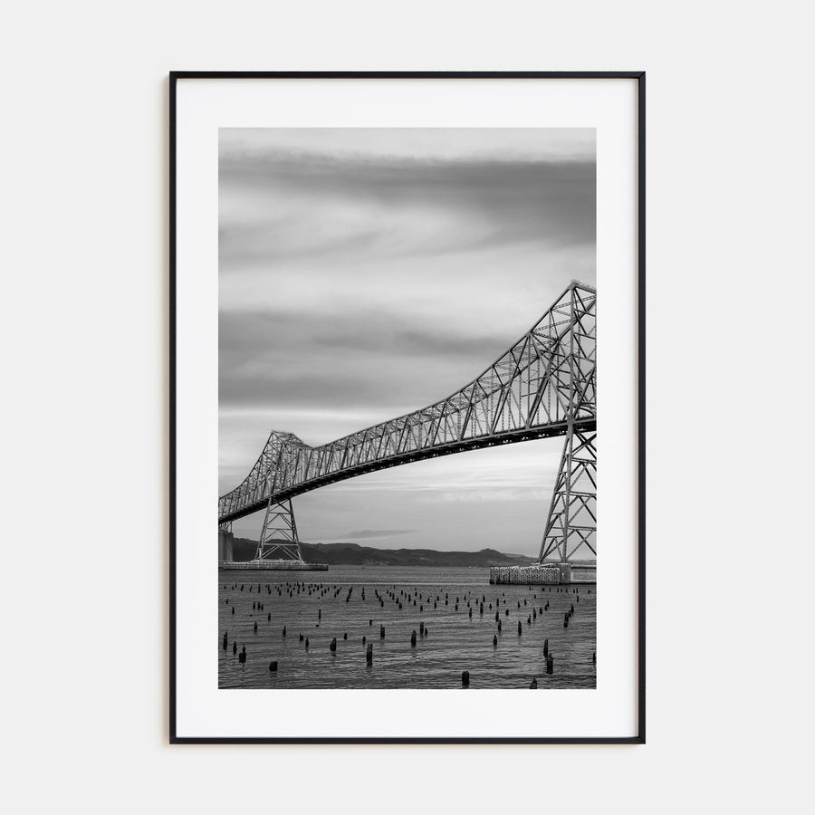 Astoria, Oregon Photo B&W No 1 Poster