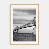 Astoria, Oregon Photo B&W No 1 Poster