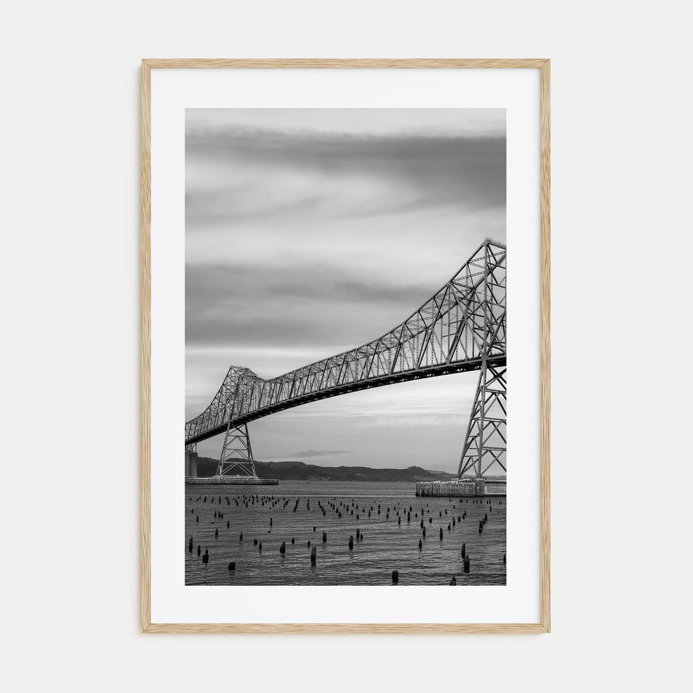 Astoria, Oregon Photo B&W No 1 Poster