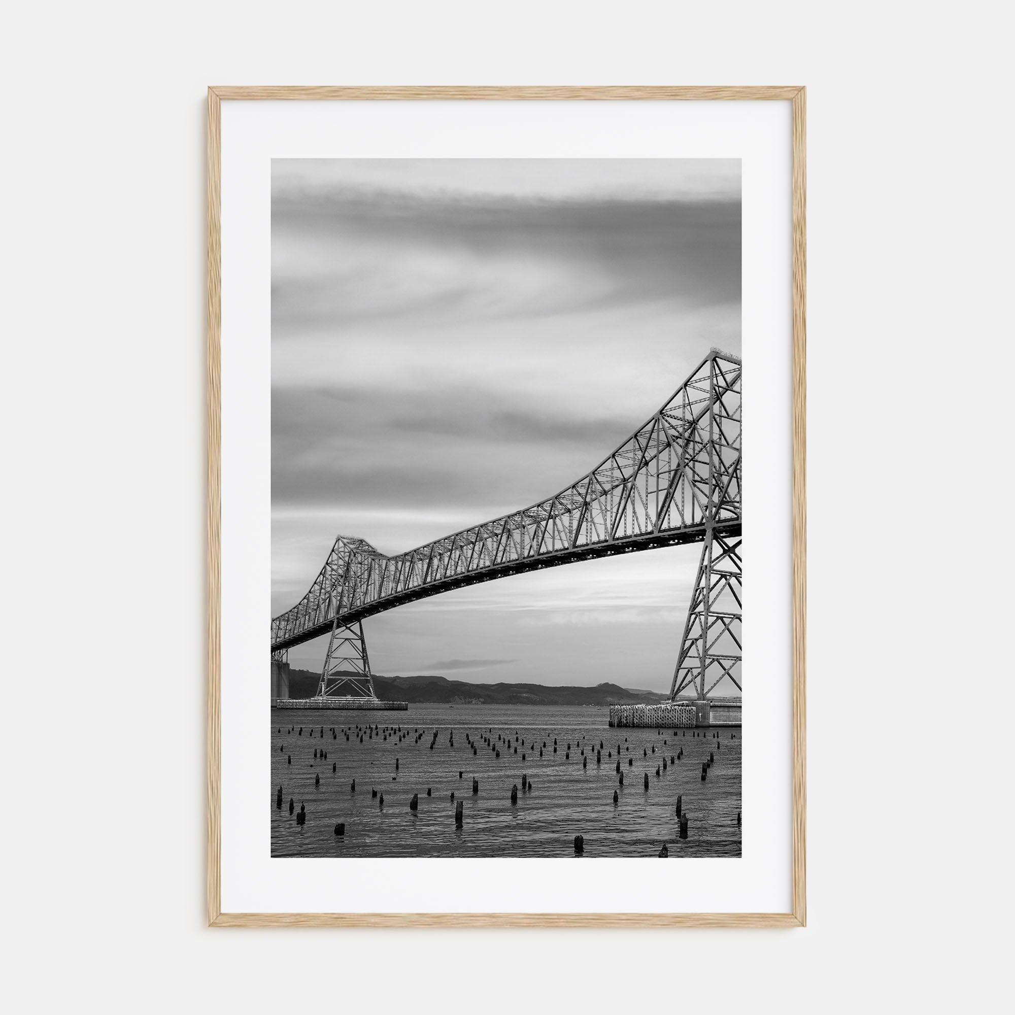 Astoria, Oregon Photo B&W No 1 Poster