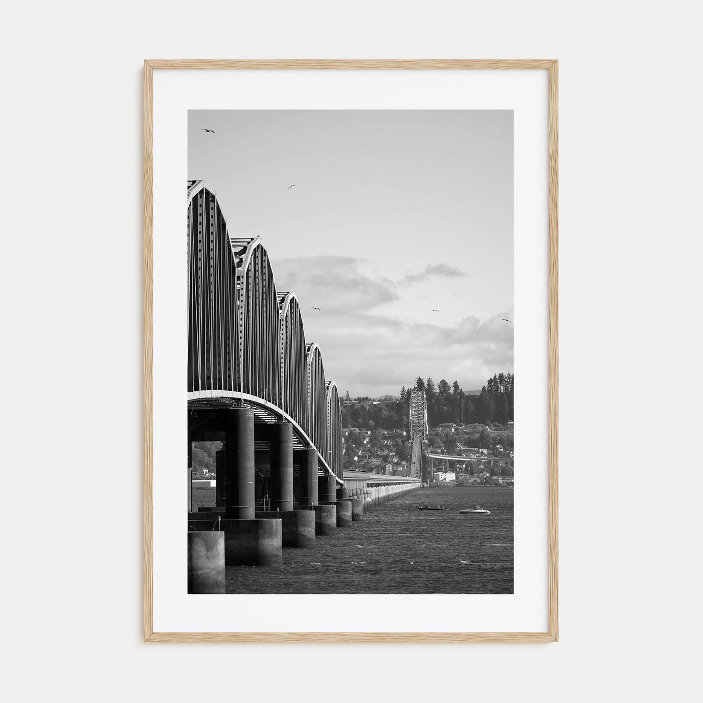 Astoria, Oregon Photo B&W No 2 Poster