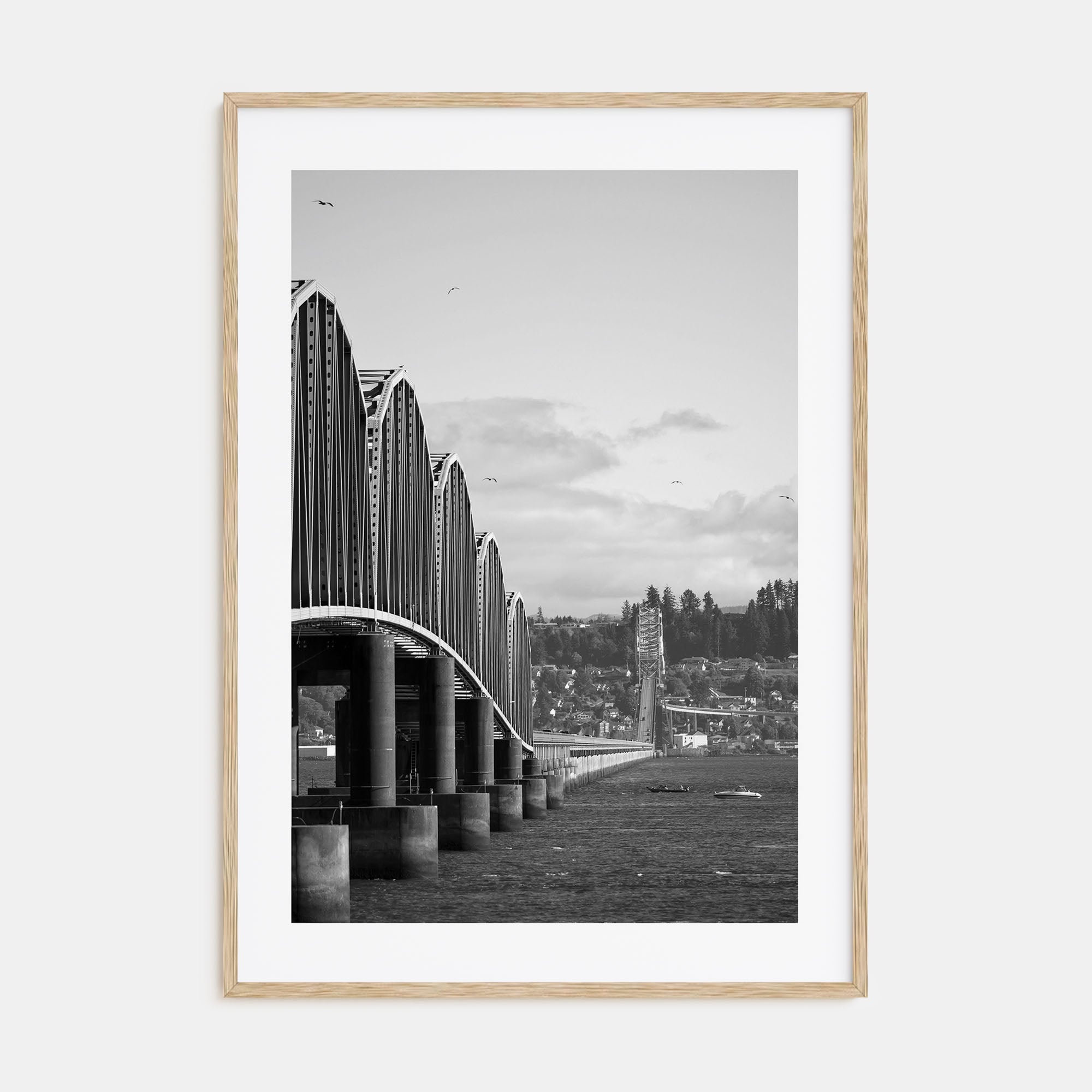 Astoria, Oregon Photo B&W No 2 Poster