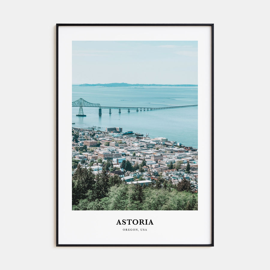 Astoria, Oregon Portrait Color Poster
