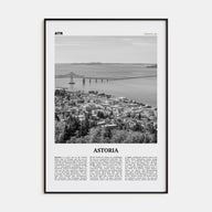 Astoria, Oregon Travel B&W Poster