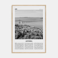 Astoria, Oregon Travel B&W Poster
