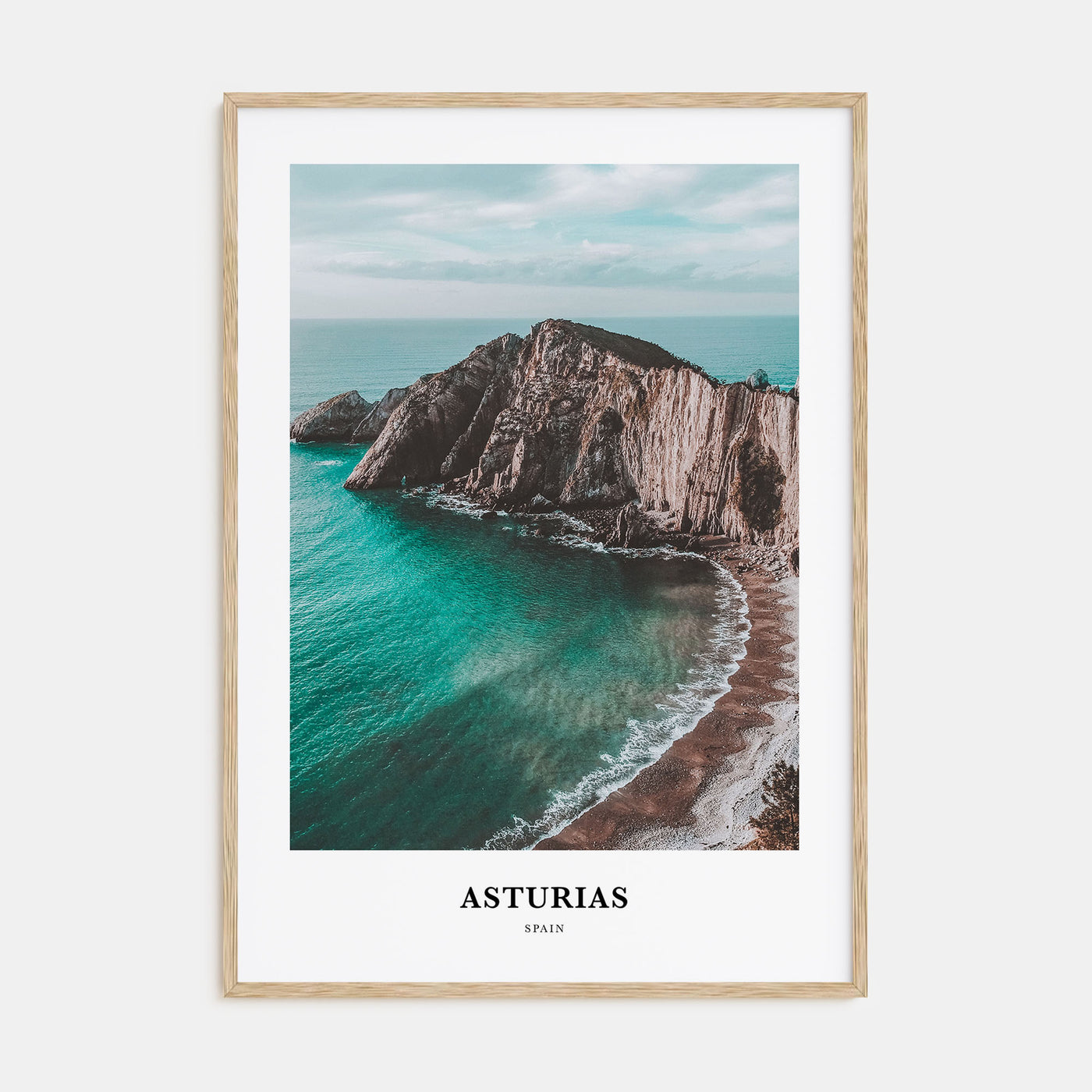Asturias Portrait Color Poster