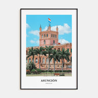 Asunción Portrait Color Poster
