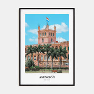 Asunción Portrait Color Poster