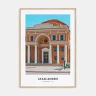Atascadero Portrait Color Poster